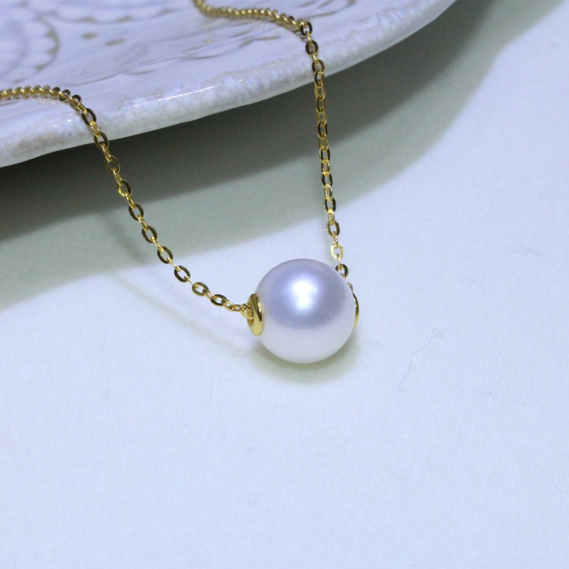 Dangling Pearl Droplet Necklace — Kay's Pearl